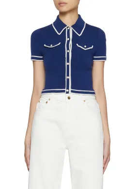 -----------ALICE & OLIVIA ---- ------------ ----Marlena Polo Shirt --