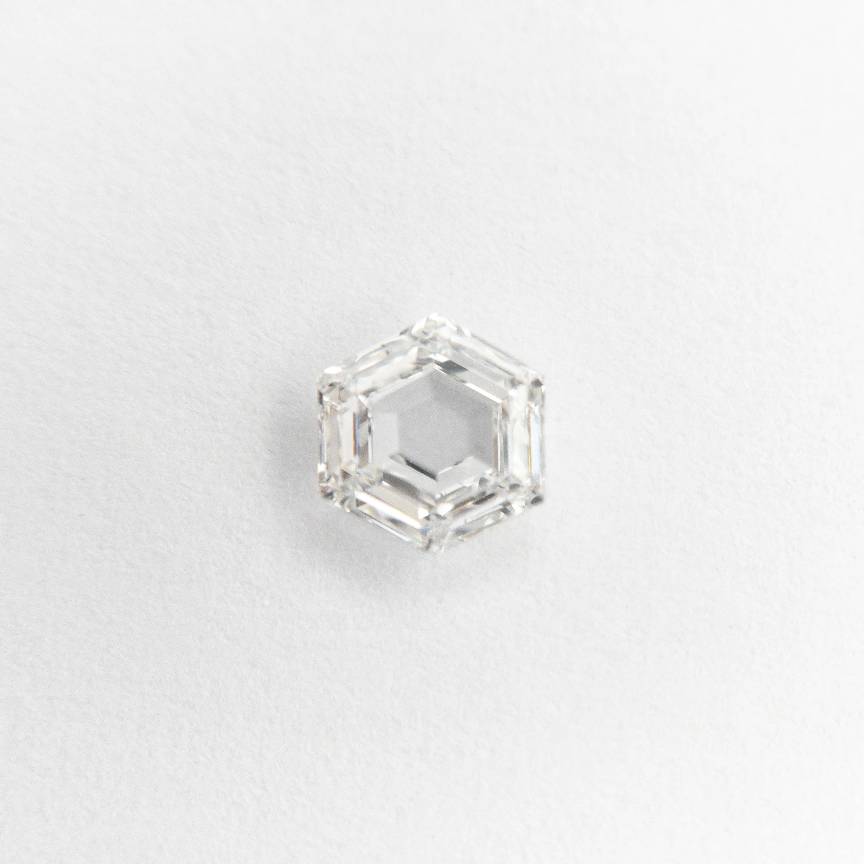 0.40ct 4.92x4.57x2.00mm SI1 G Hexagon Step Cut  19386-33