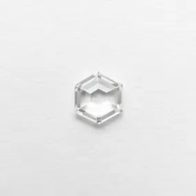 0.40ct 4.92x4.57x2.00mm SI1 G Hexagon Step Cut  19386-33