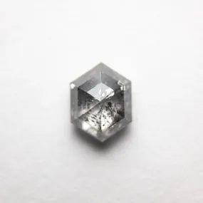 0.85ct 6.64x5.18x2.94mm Hexagon Rosecut 18366-11 hold D1411