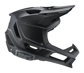 100% Trajecta Helmet - With Fidlock - Black - 2022