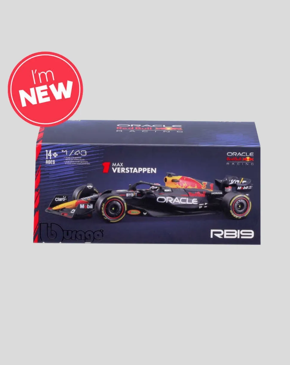 1:43 F1 Red Bull Racing RB19 2023 With Helmet Verstappen