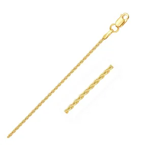 14k Yellow Gold Round Chain 1.2mm-rx04686-20