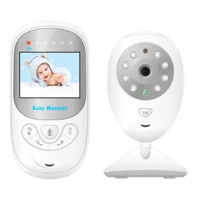 2.4GHz Wireless Baby Monitor Camera 2 Way Talk 2.4 Inch LCD Audio Video Monitor Night Vision Digital Baby Camera