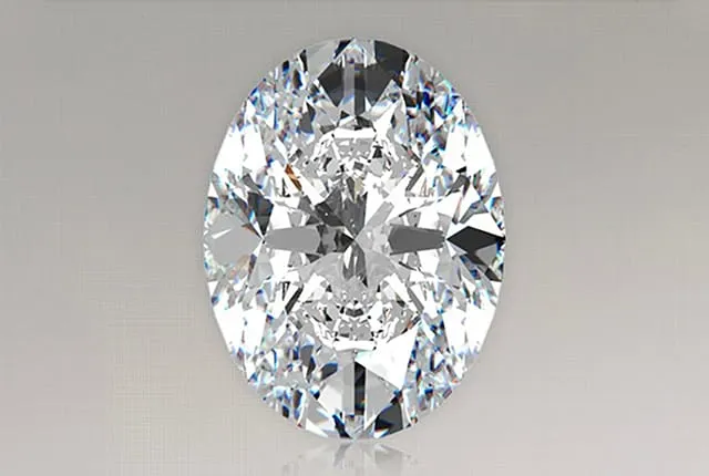 2.59 Carat Oval Lab Diamond