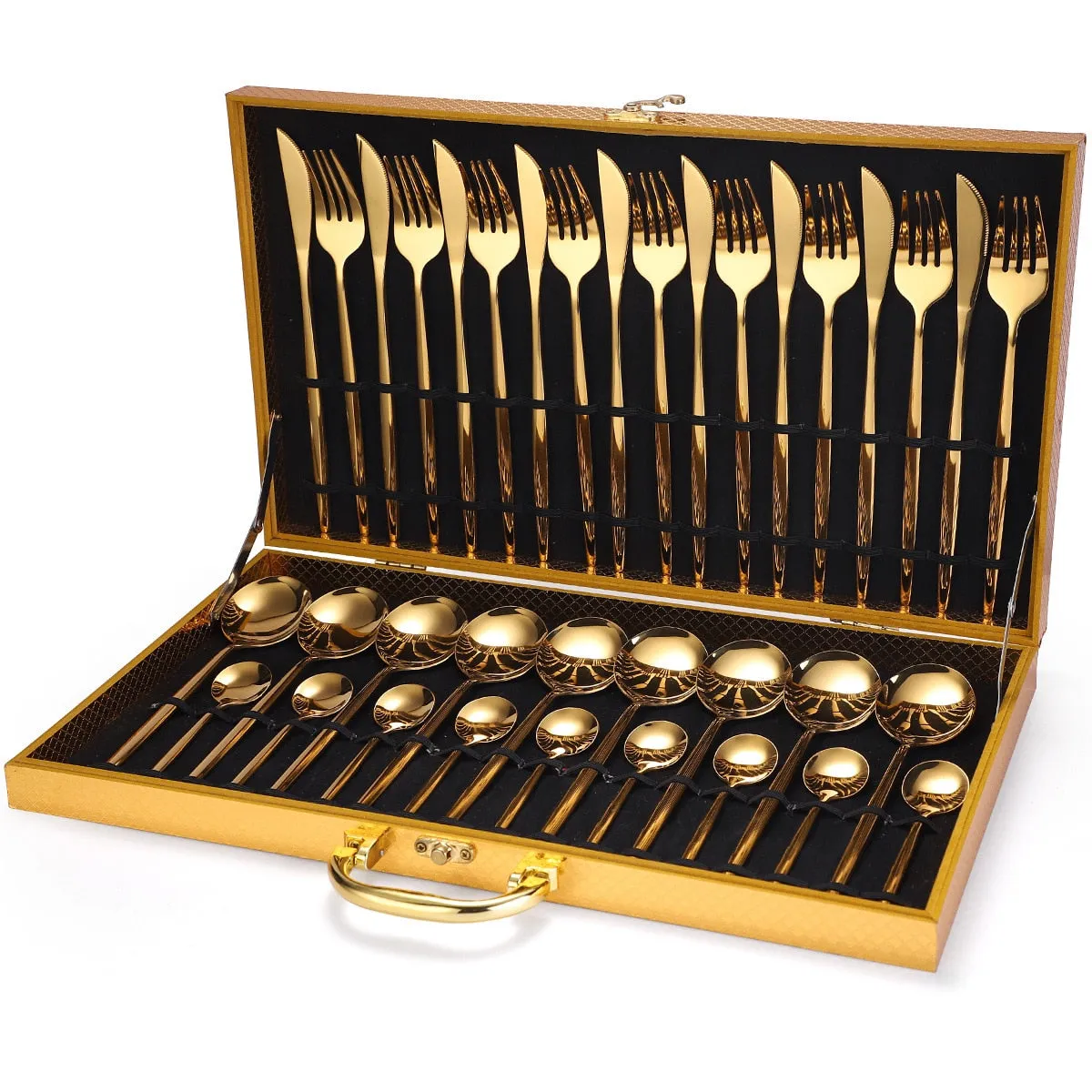 30 - PIECES DINNER KNIFE FORK WITH GIFTBOX - KITCHEN TOOL