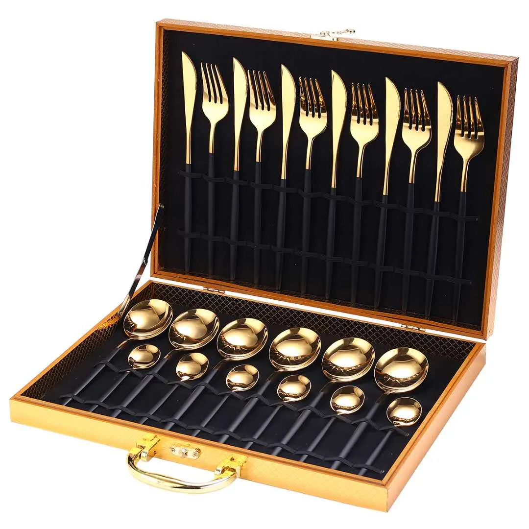 30 - PIECES DINNER KNIFE FORK WITH GIFTBOX - KITCHEN TOOL