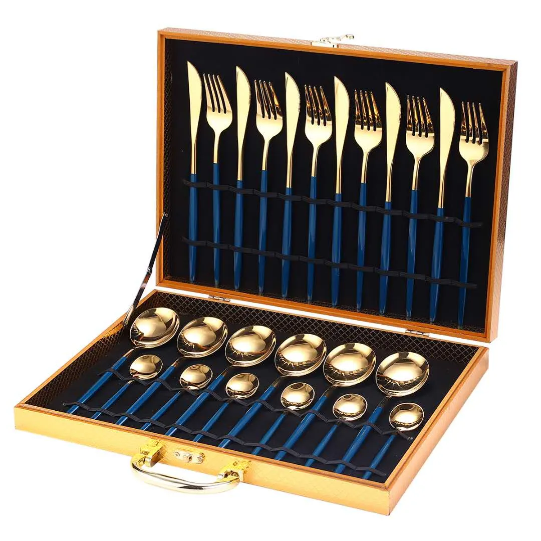 30 - PIECES DINNER KNIFE FORK WITH GIFTBOX - KITCHEN TOOL