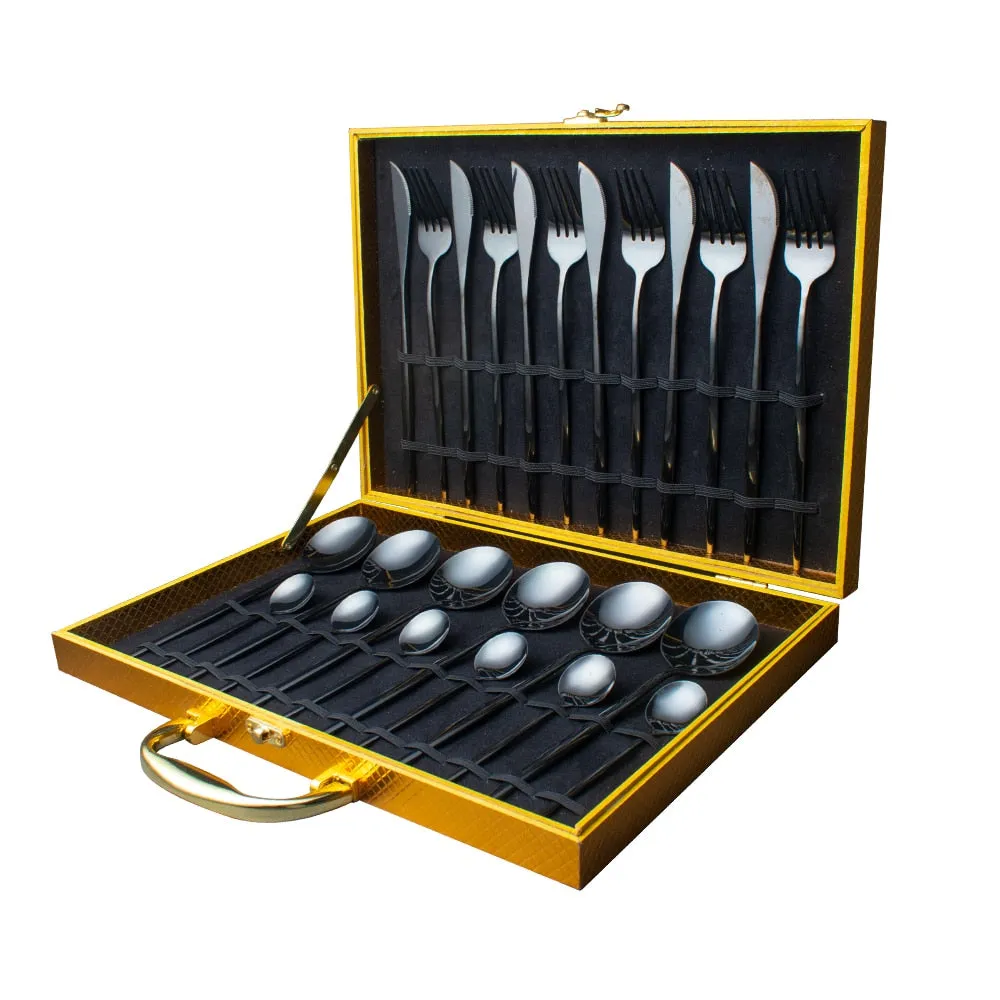 30 - PIECES DINNER KNIFE FORK WITH GIFTBOX - KITCHEN TOOL