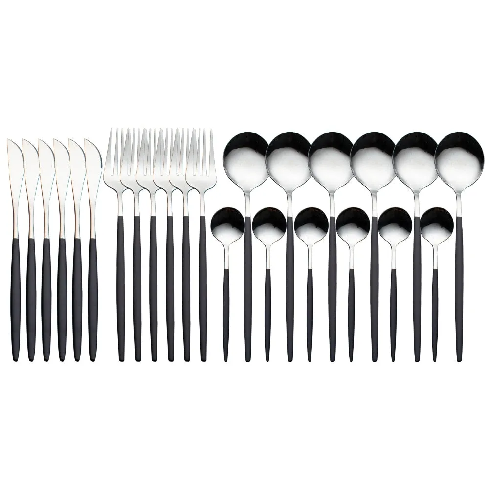 30 - PIECES DINNER KNIFE FORK WITH GIFTBOX - KITCHEN TOOL