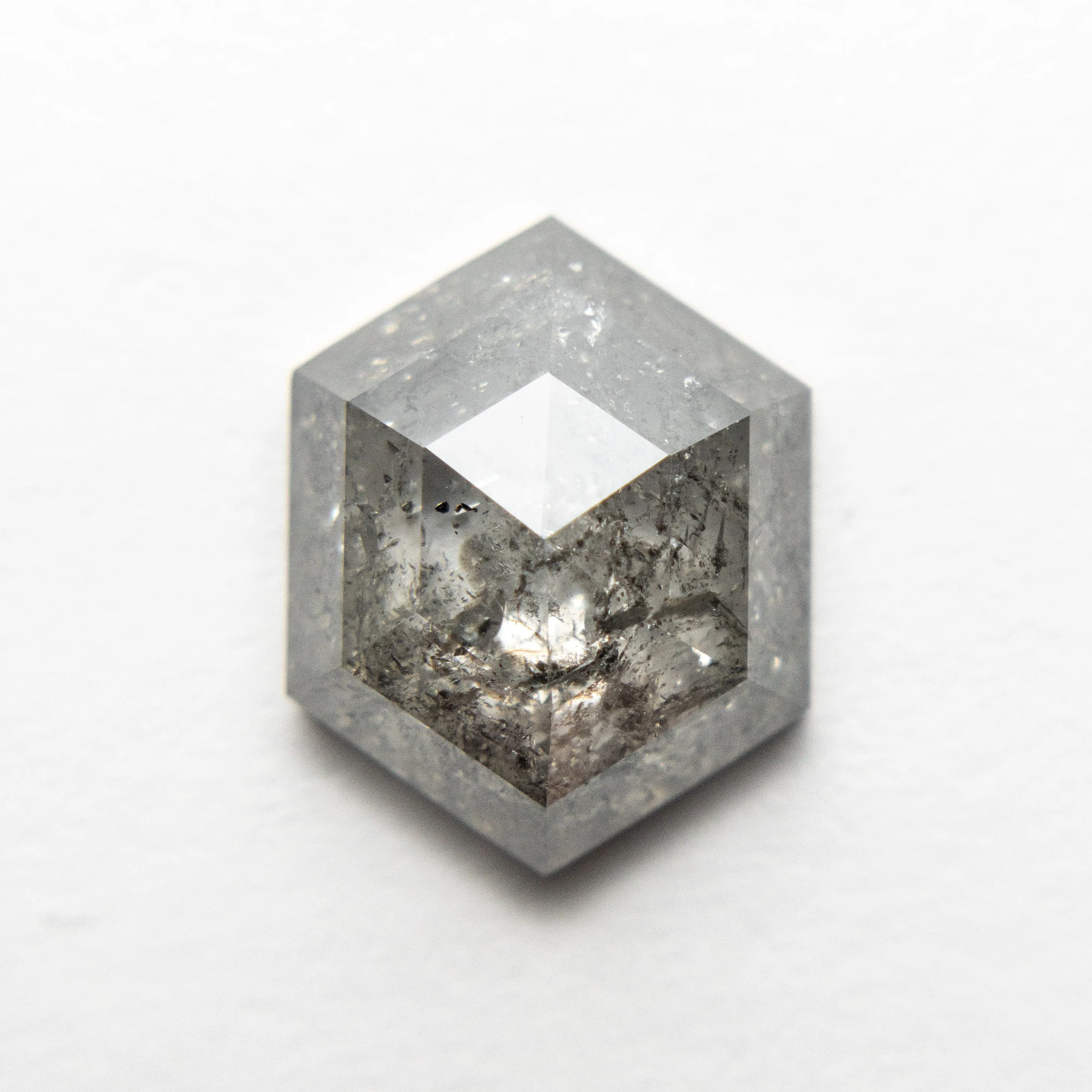 3.36ct 11.05x8.80x4.00mm Hexagon Rosecut 18523-05