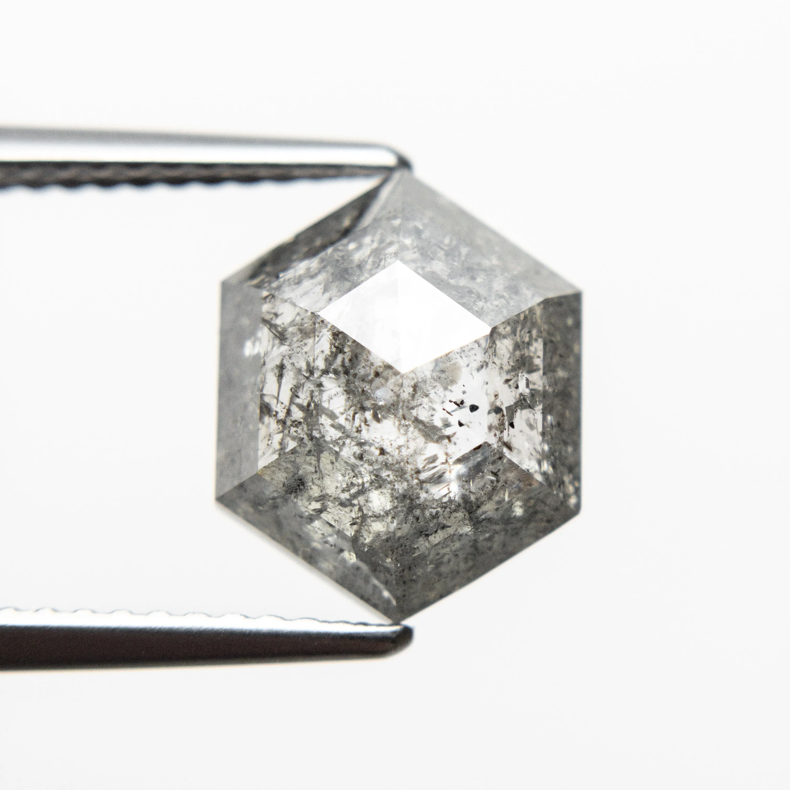 3.36ct 11.05x8.80x4.00mm Hexagon Rosecut 18523-05