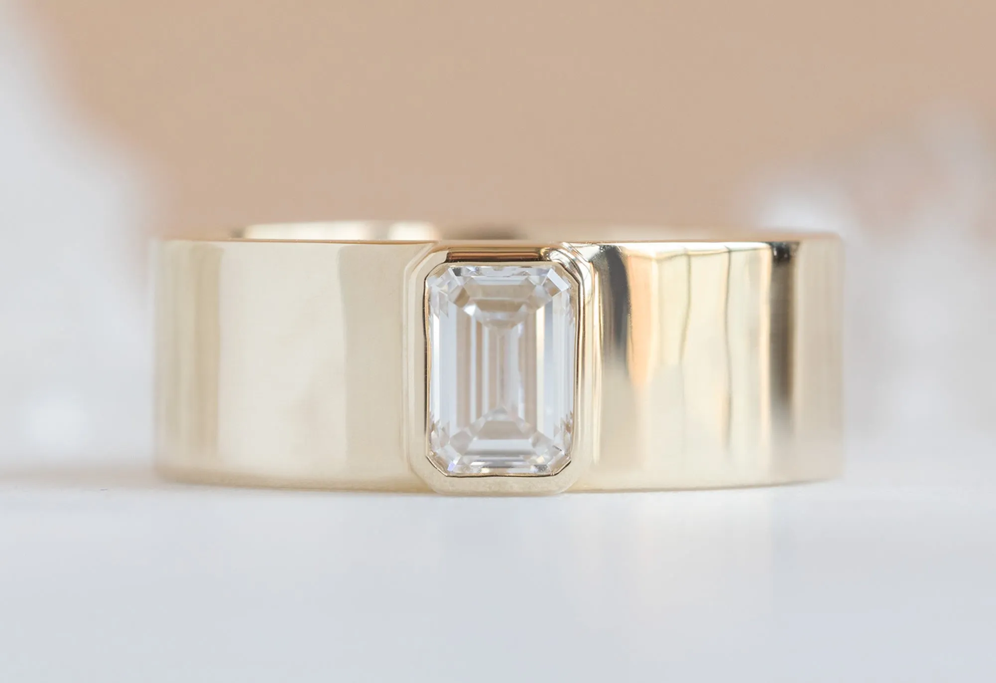 .65ct Emerald-Cut Lab Grown Diamond Cigar Band