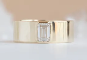 .65ct Emerald-Cut Lab Grown Diamond Cigar Band