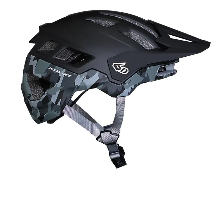 6D Helmets ATB-2T Ascent Trail MTB Helmet - Matt Black Camo