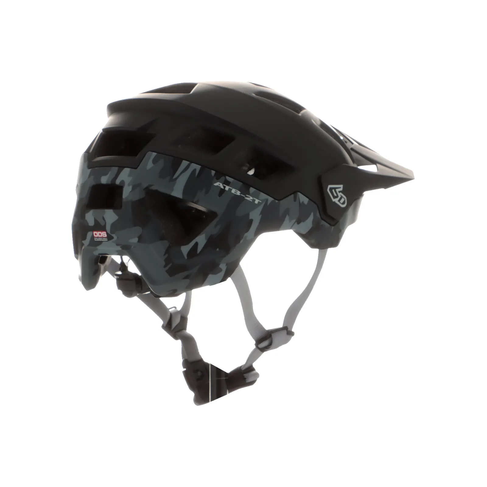 6D Helmets ATB-2T Ascent Trail MTB Helmet - Matt Black Camo