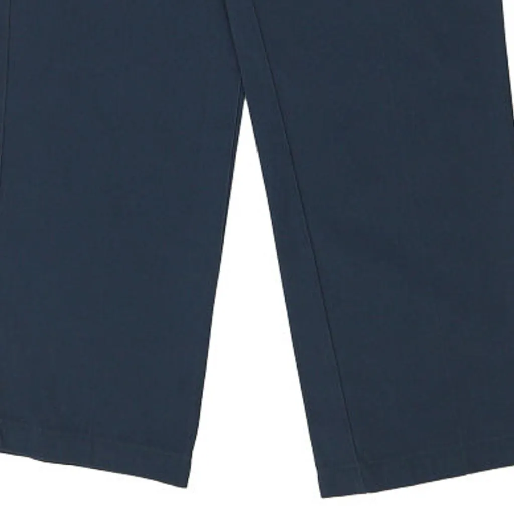 874 Dickies Trousers - 30W 32L Navy Cotton Blend