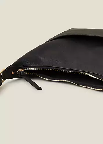 Accessorize Leather Large Scoop Bag | Kaleidoscope