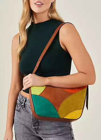 Accessorize Patchwork Shoulder Bag | Grattan