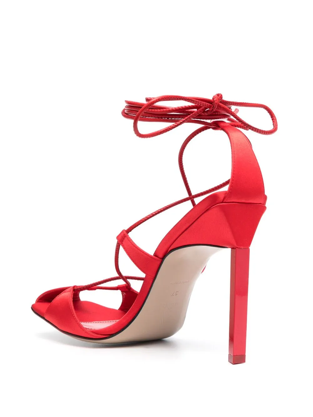 Adele 105mm lace-up sandals