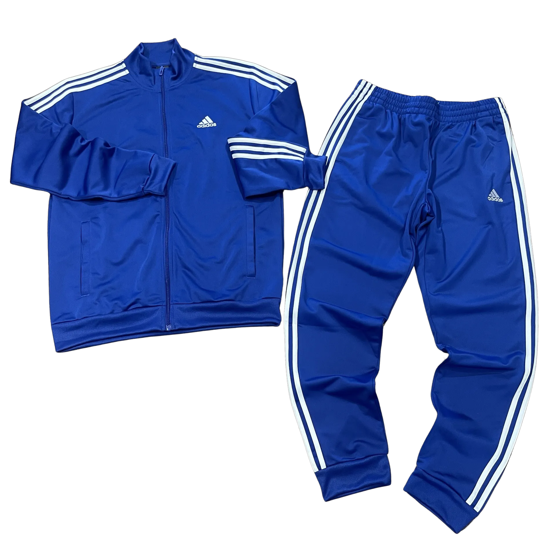 Adidas MEN’S 3STRIPE TRICOT TRACKSUIT- SEMI LUCID BLUE