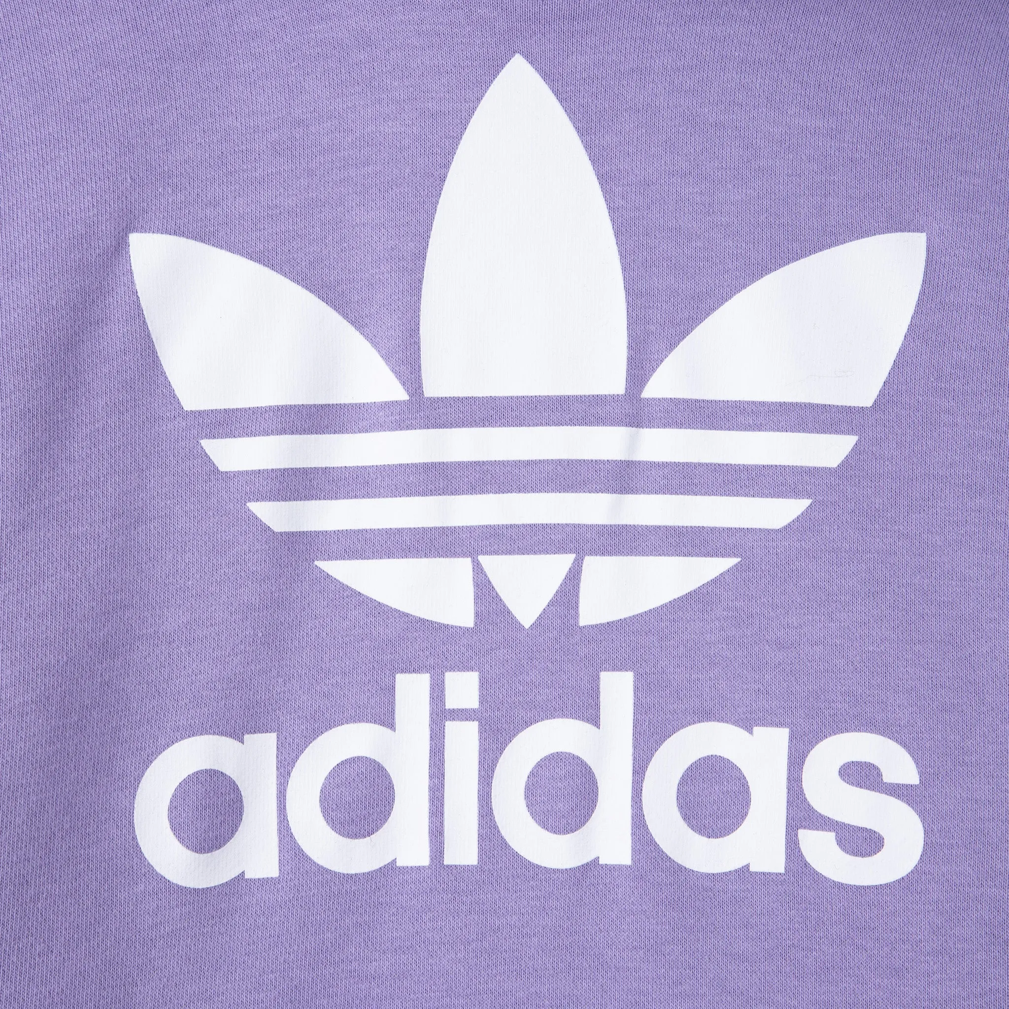 adidas Originals Juniors’ Trefoil Pullover Hoodie / Magic Lilac