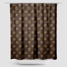 Air Fly Pattern - Shower Curtain