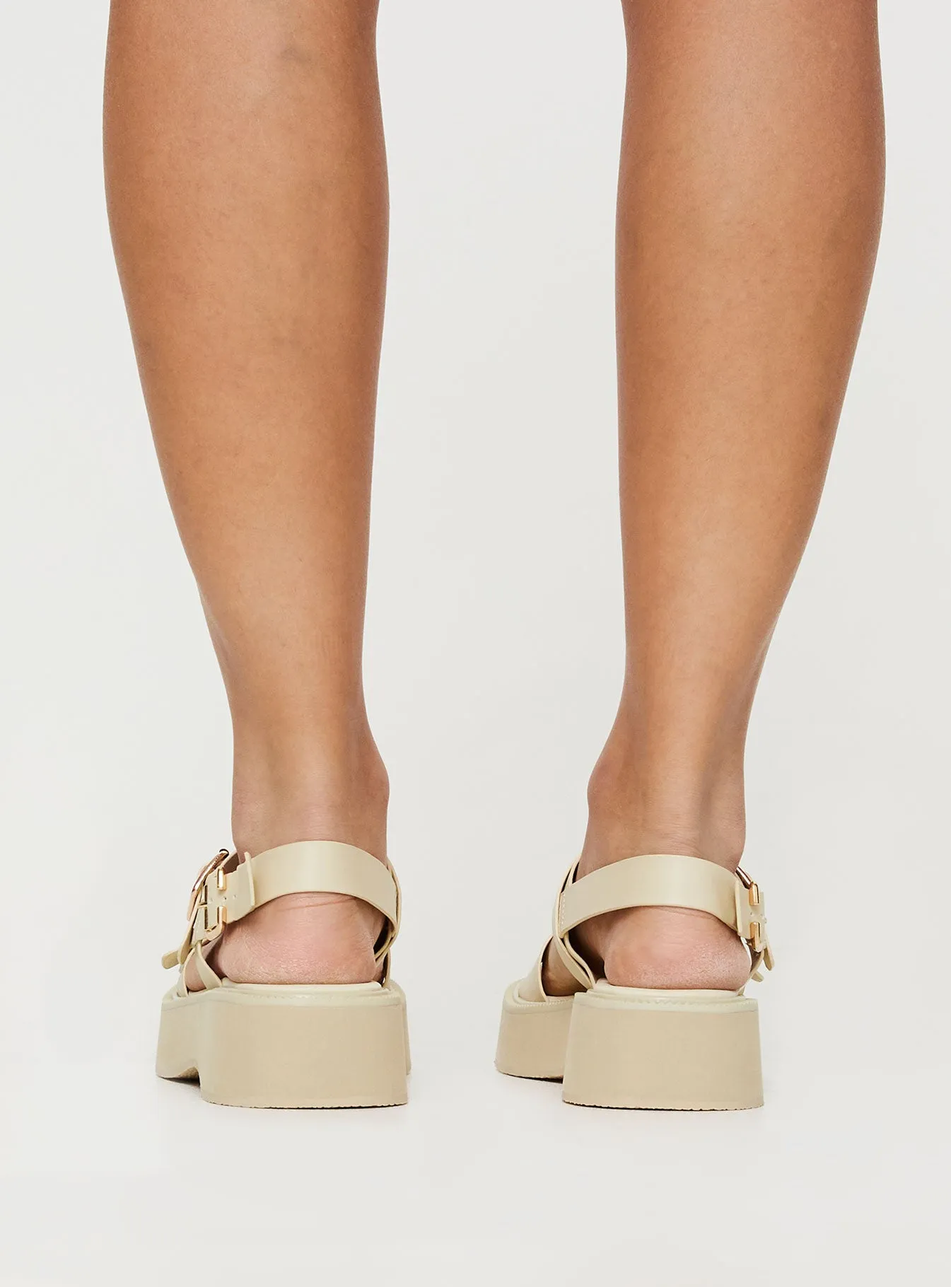 Aja Sandals Cream