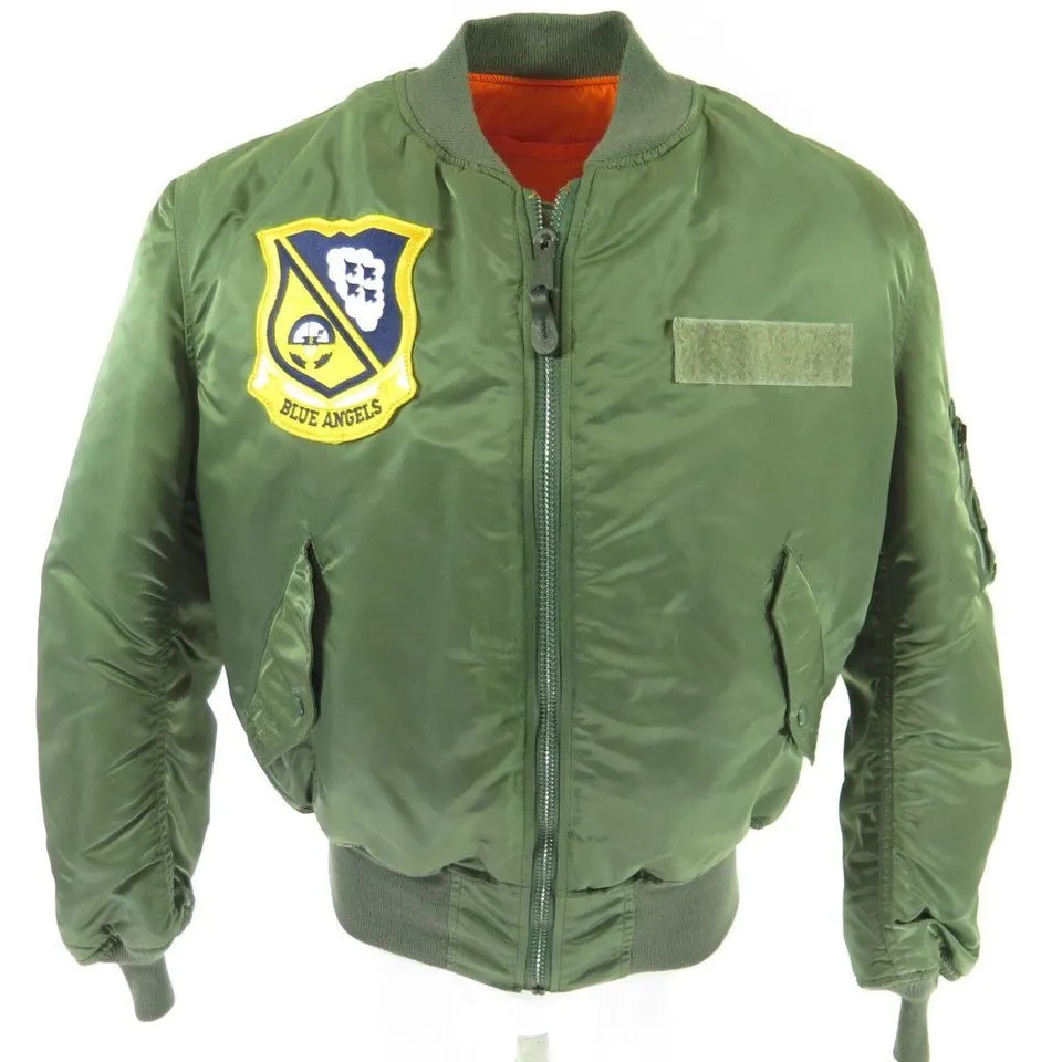 Alpha Industries Blue Angels M-A1 Flight Jacket XL New 50th Anniversary Film