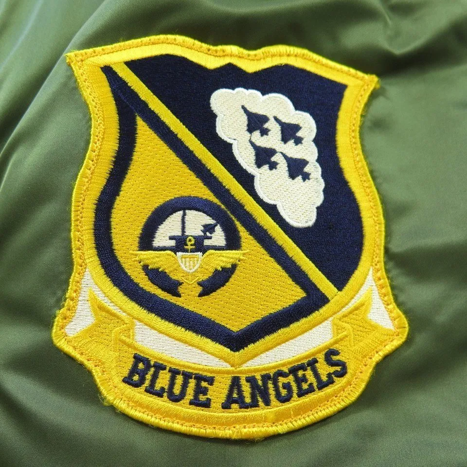 Alpha Industries Blue Angels M-A1 Flight Jacket XL New 50th Anniversary Film