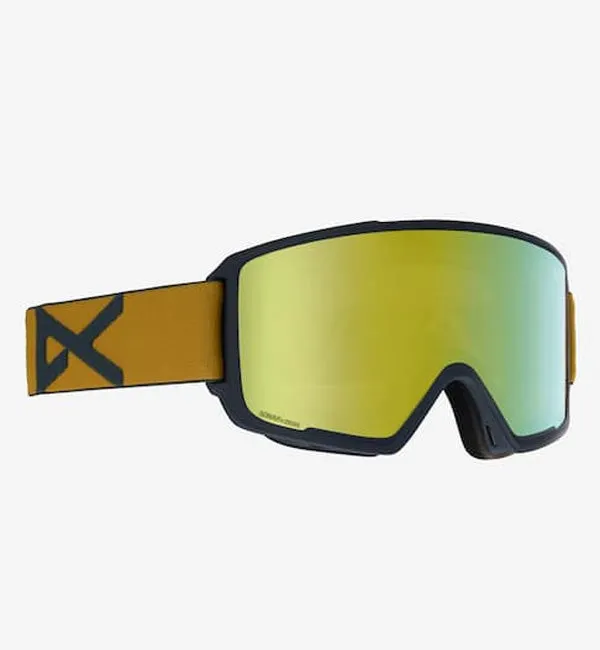 Anon M3 Snow/Ski Goggles - Mustard/Sonar Bronze