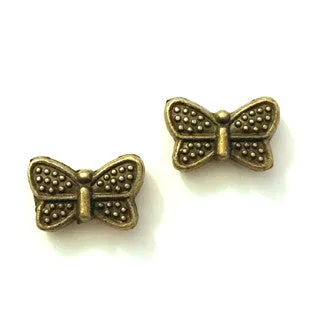 Antique Bronze Butterfly Spacer 10x6mm (50 pcs)