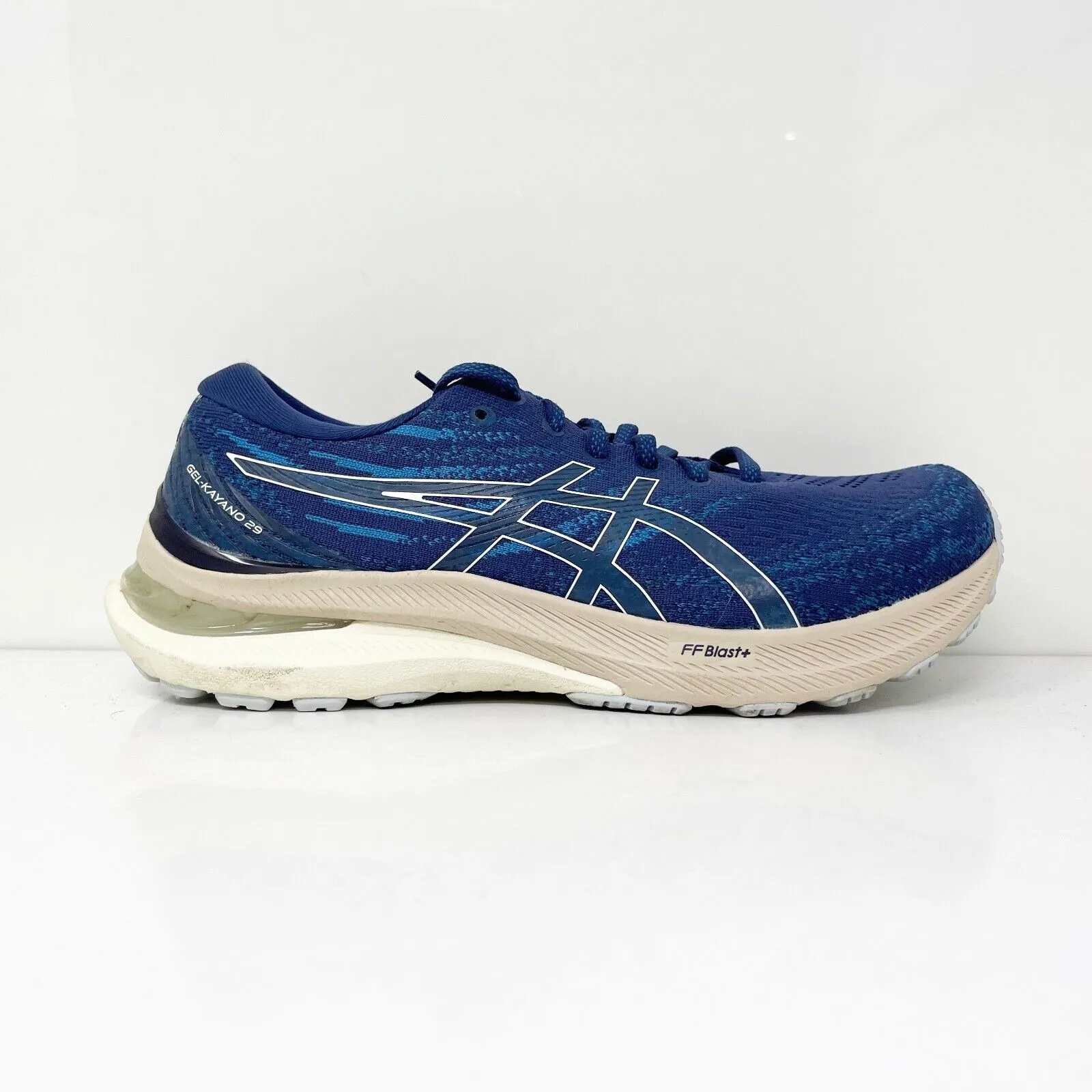 Asics Womens Gel Kayano 29 1012B272 Blue Running Shoes Sneakers Size 8.5
