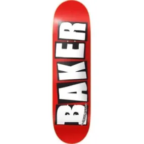 Baker Skateboards Brand Logo White Deck 8