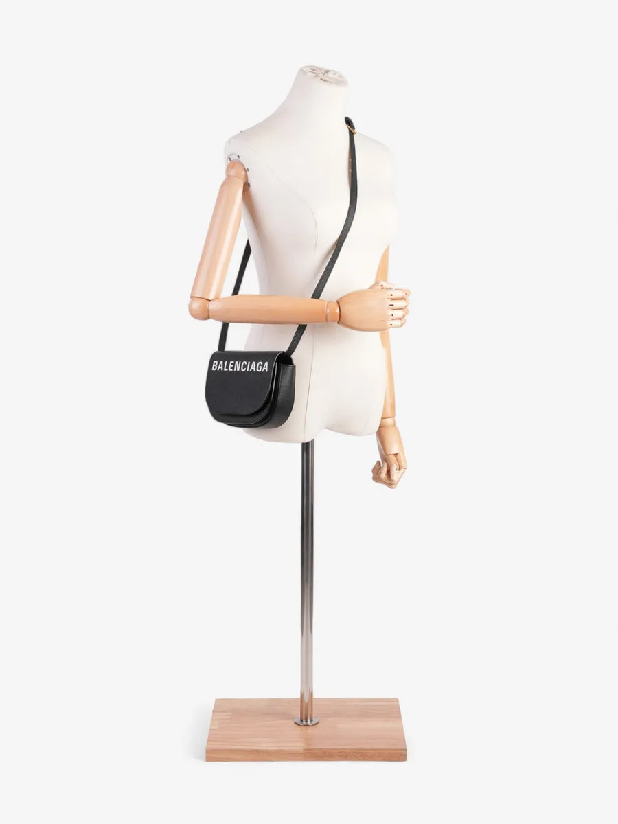 Balenciaga Ville Day Bag Black Leather