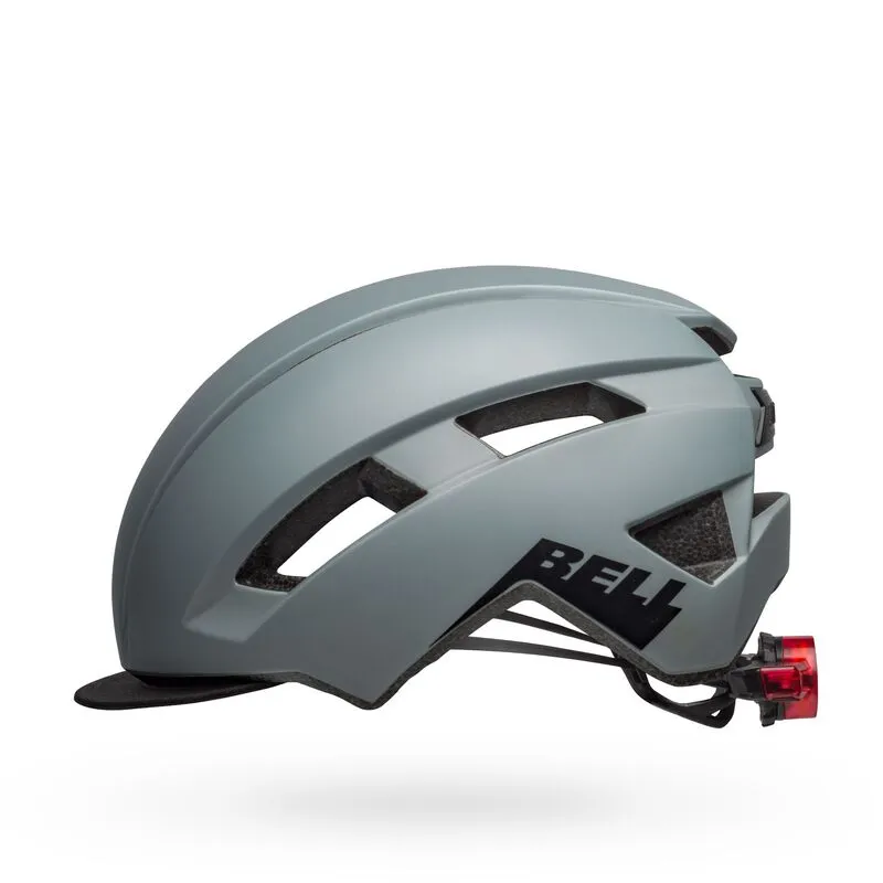 Bell Daily LED MIPS Helmet 2022 - Matte Gray/Black - Medium/Large