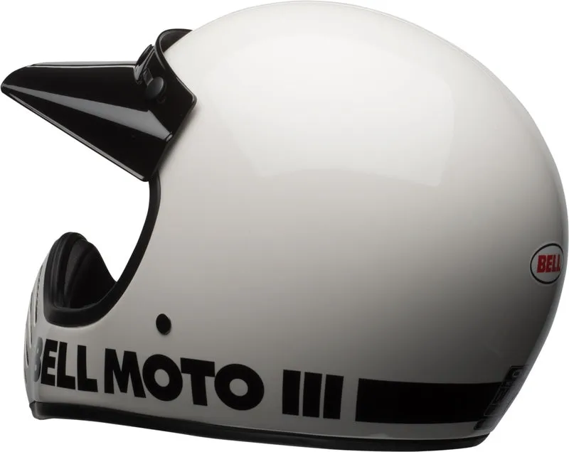 Bell Moto-3 Helmet Gloss White