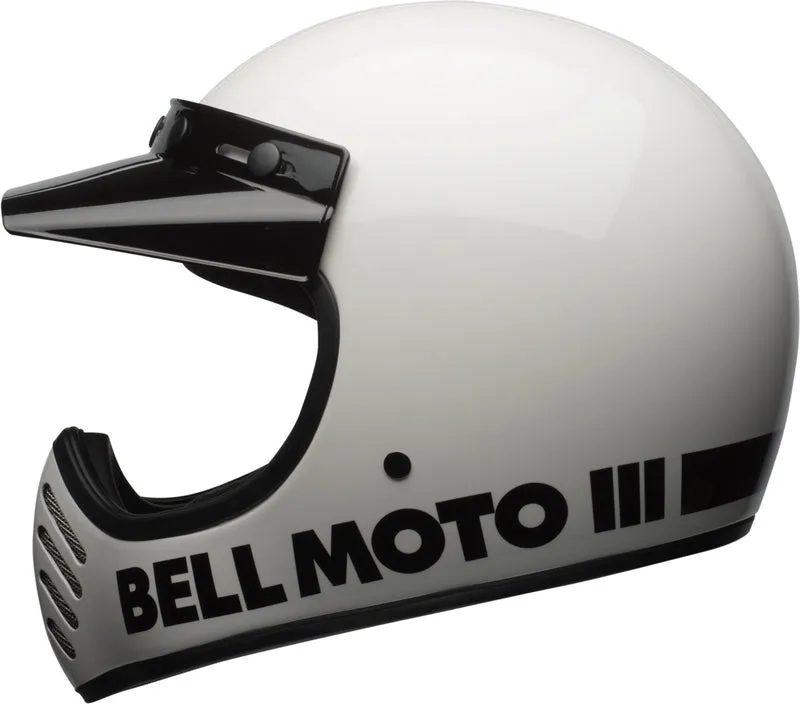 Bell Moto-3 Helmet Gloss White