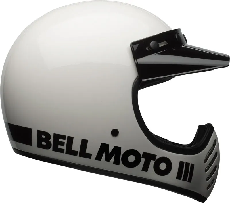 Bell Moto-3 Helmet Gloss White