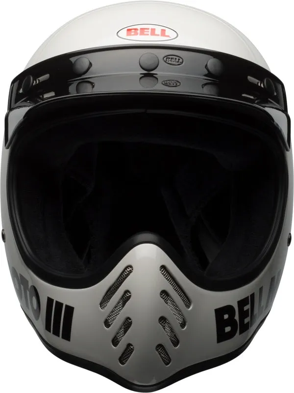 Bell Moto-3 Helmet Gloss White