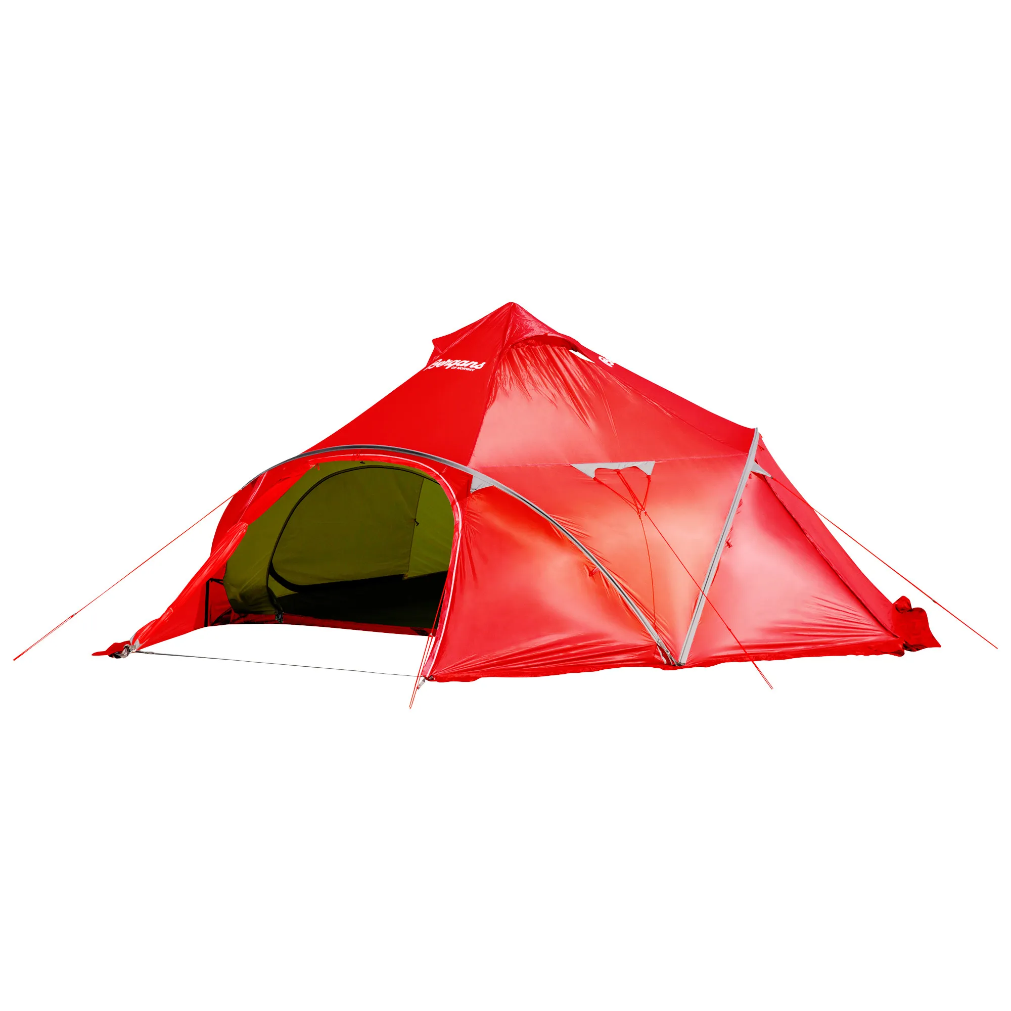 Bergans Wiglo LT V.2 4-pers Tent  Red | Buy Bergans Wiglo LT V.2 4-pers Tent  Red here | Outnorth