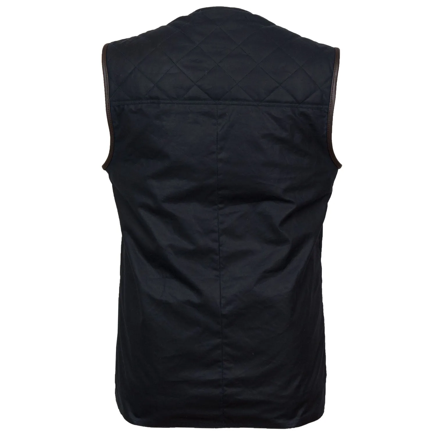 Bernice: Women's Navy Wax Shooting Vest