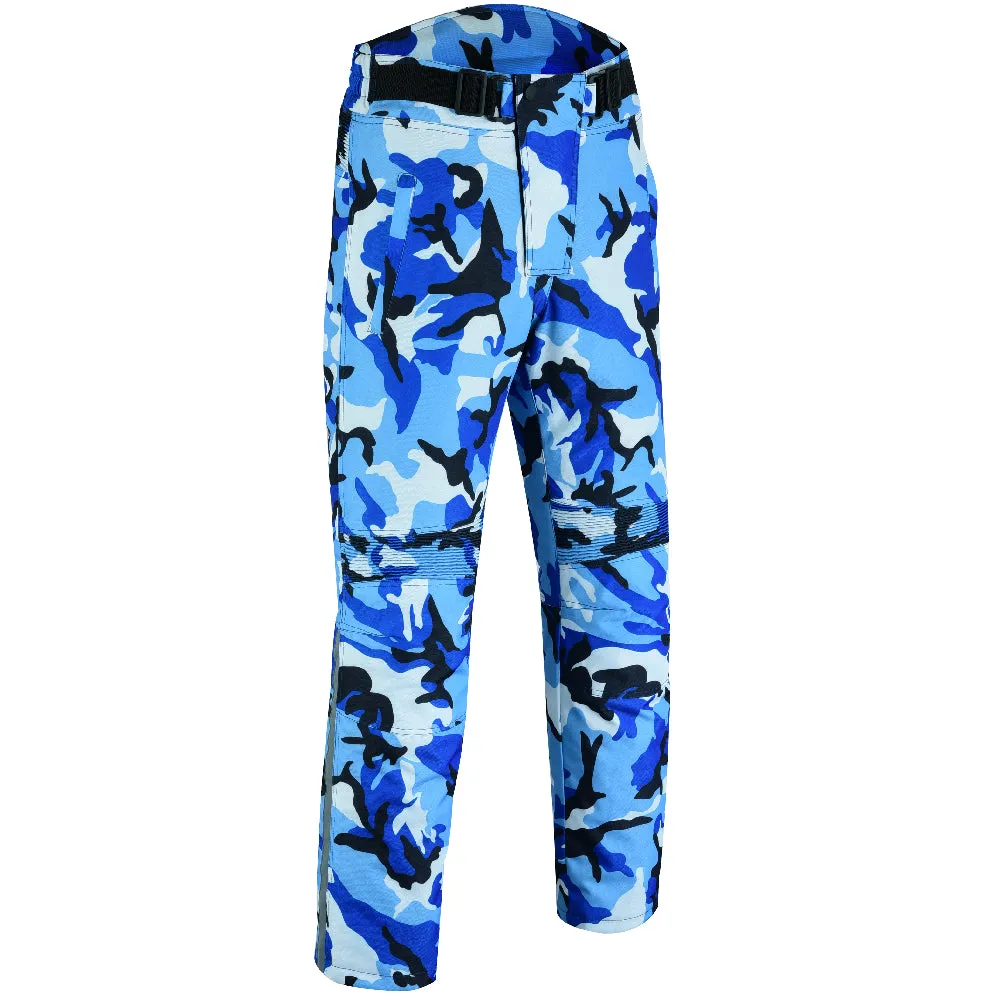Biker Gear Pro Camo Men's Motorcycle Trousers Camouflage Cargo Trouser Men, Waterproof Breathable, CE Protection Biker Cargo Pan