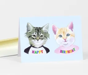 Birthday Kittens Card