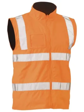 Bisley Taped Hi Vis Rail Wet Weather Vest (BV0364T)-