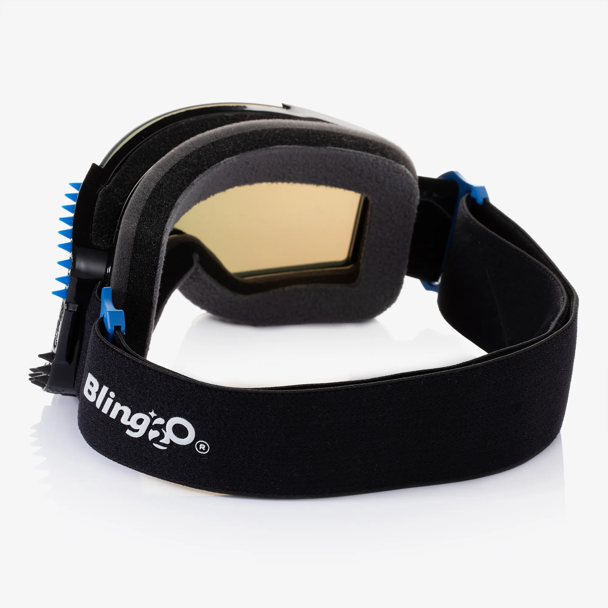 Blue Spike Ski Goggles