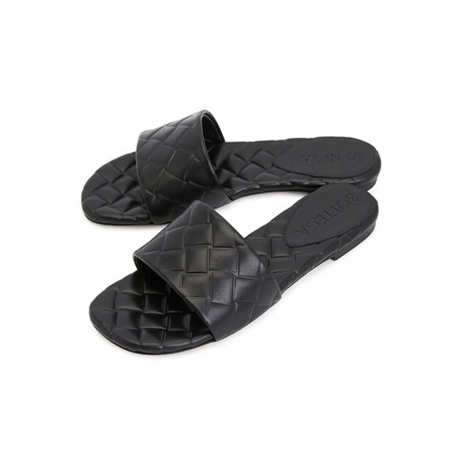 Bottega Veneta    Bottega Veneta Amy Leather Mules