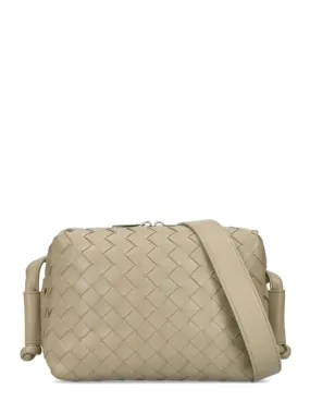 Bottega Veneta   Intrecciato loop leather camera bag 