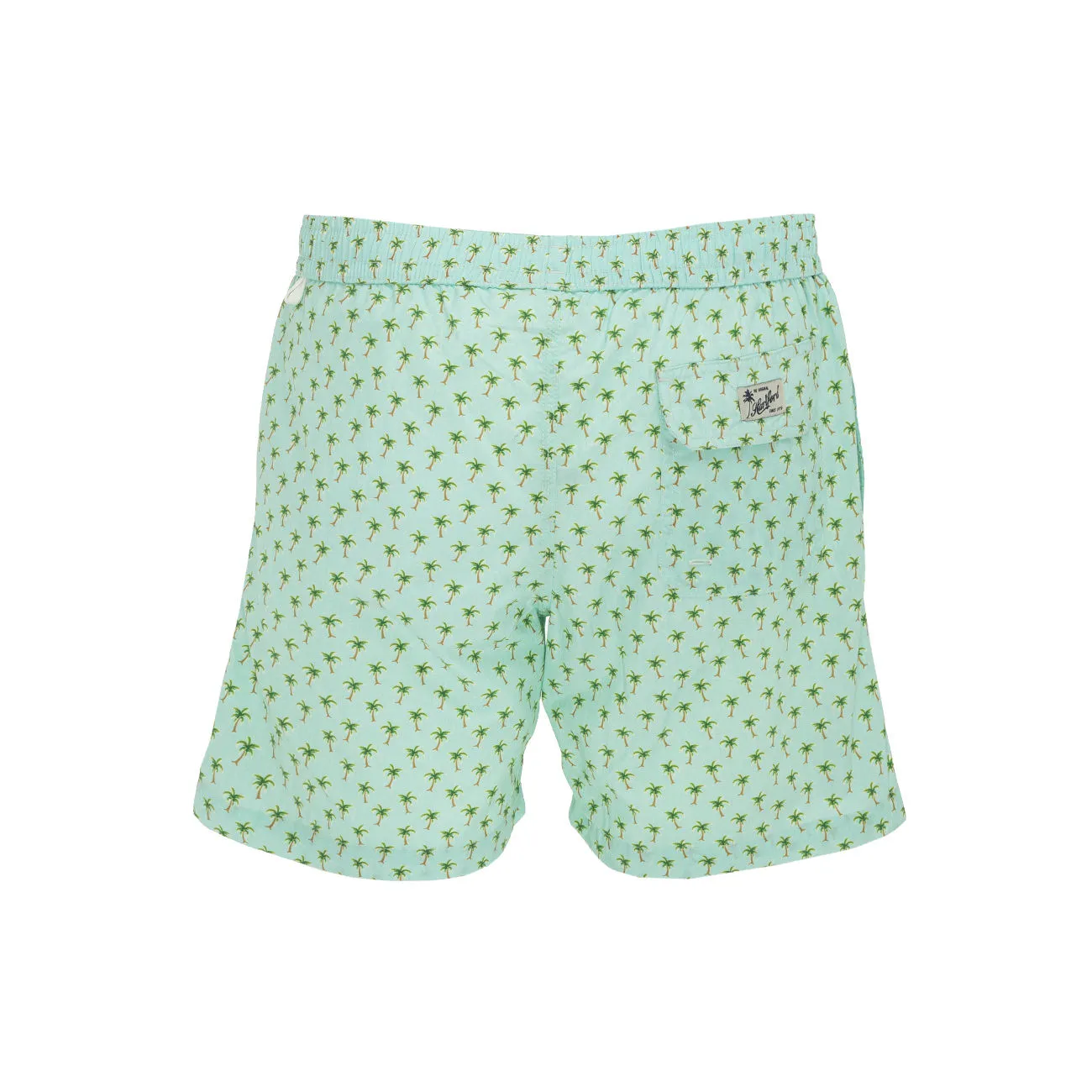 BOXER MARE CON MICRO STAMPA Uomo Verde acqua