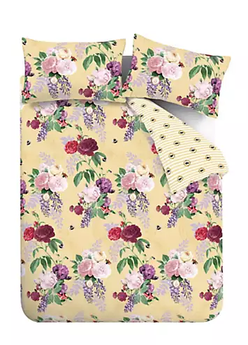 Bridgerton By Catherine Lansfield Wisteria Bouquet Duvet Cover Set | Kaleidoscope